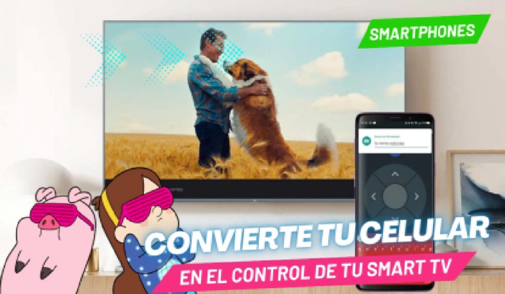 ¿Cómo convertir tu celular en control de TV?