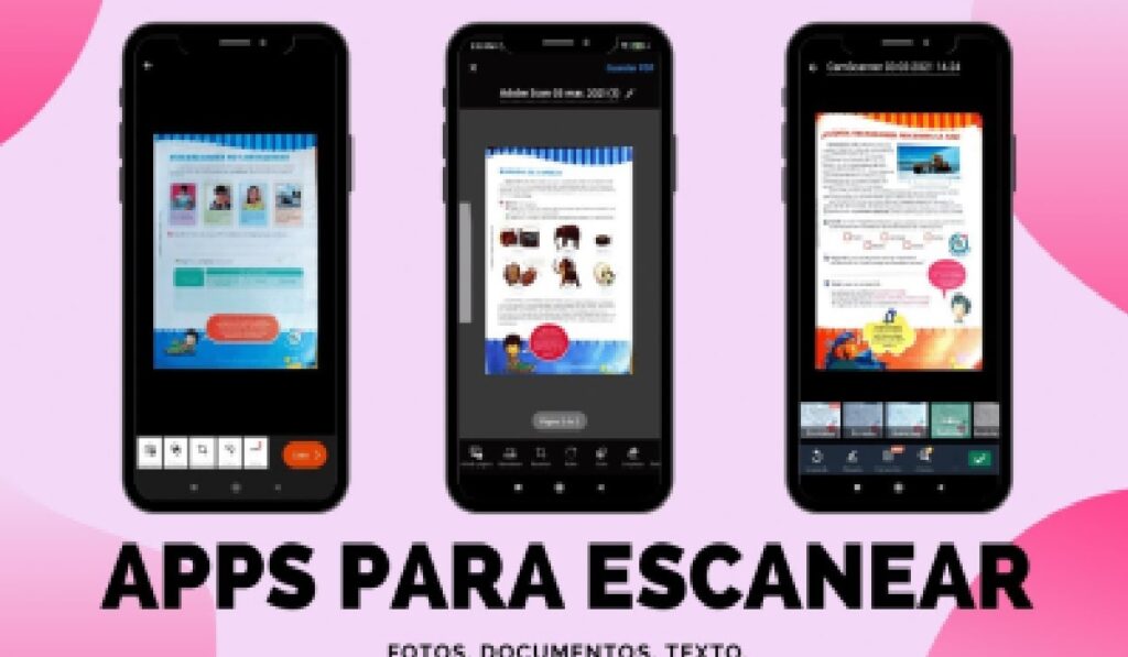 ¿Cómo se llama la aplicación para escanear desde el celular?